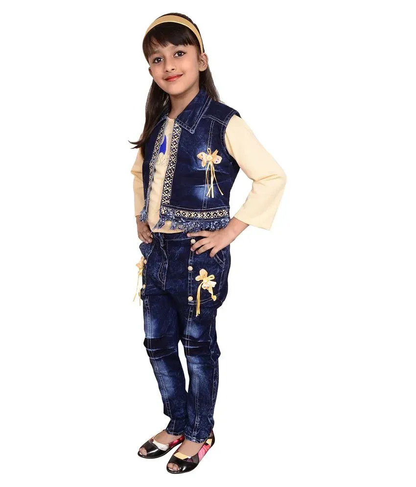 Jeans top for girl new arrivals snapdeal