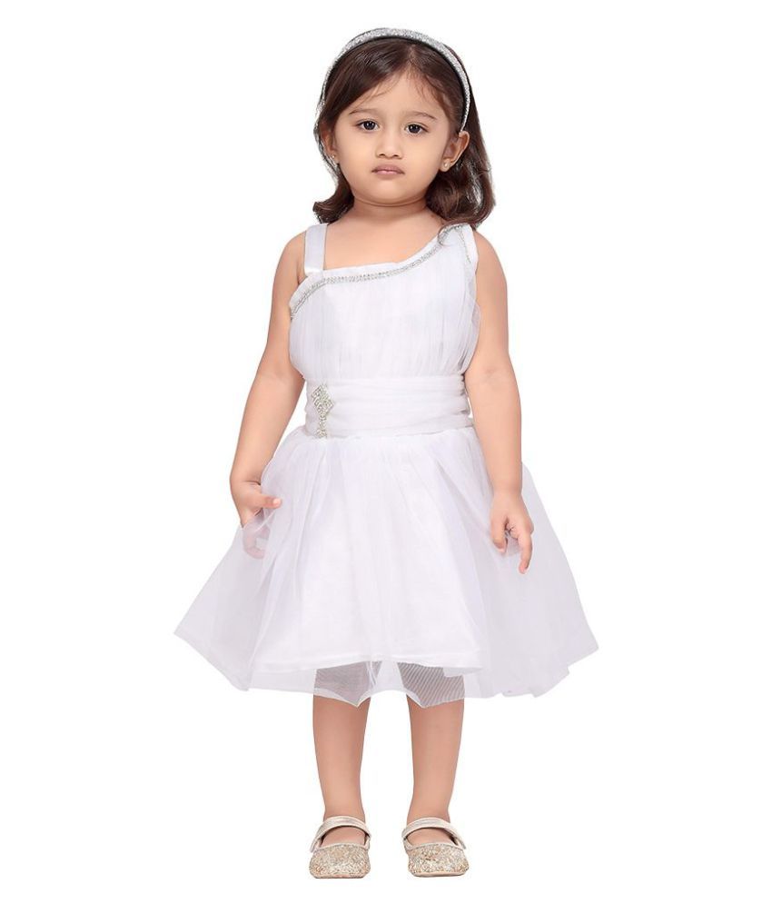 white frock net
