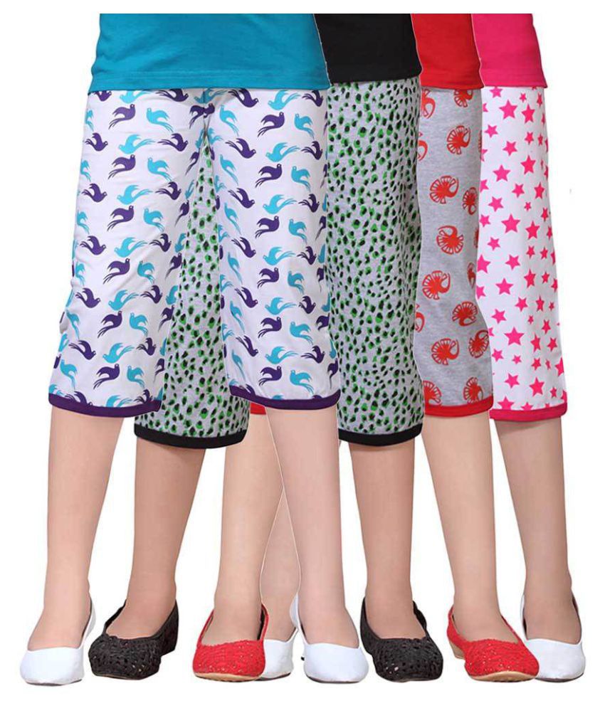     			Sini Mini - Multicolor Cotton Girls Capris ( )