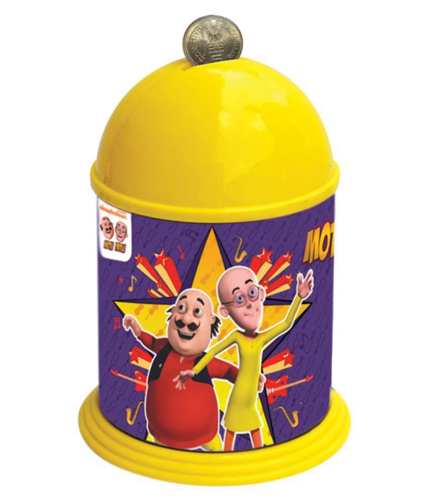 Motu Patlu Dome Coin Bank By Buddyz: Buy Online at Best Price in India -  Snapdeal