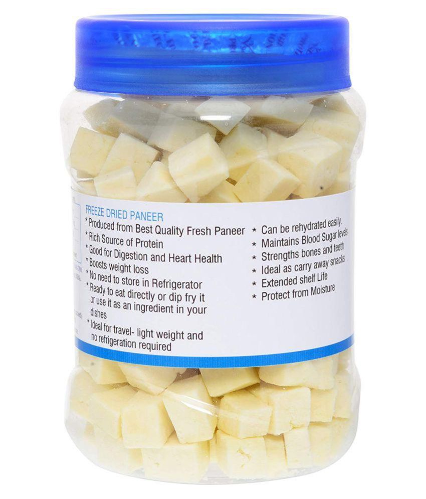 Nutra Vita Freeze Dried Paneer Cubes (No Additives, No Preservatives