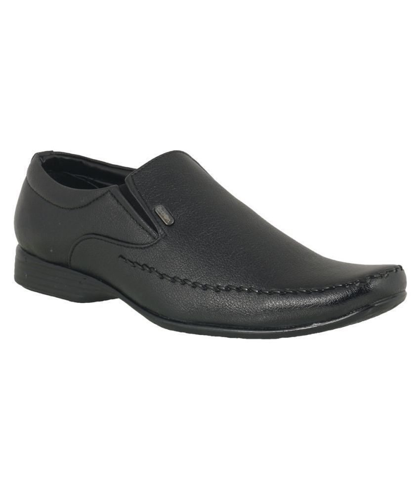 Action Office Black Formal Shoes Price 