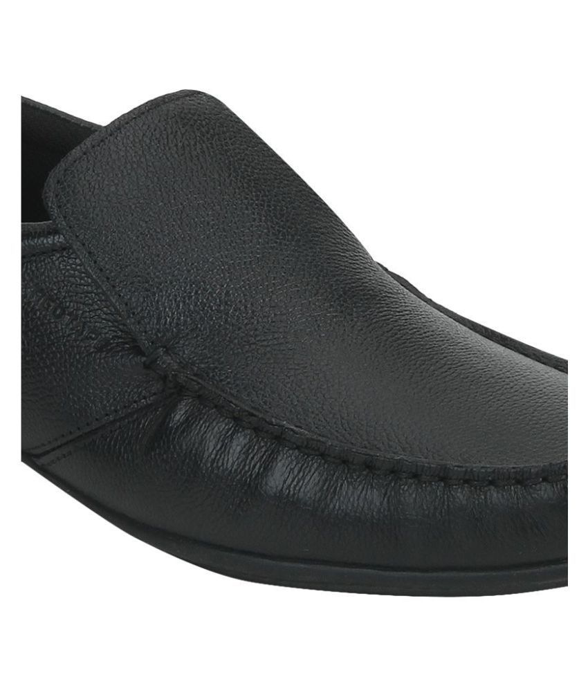 red tape genuine leather slip on shoes