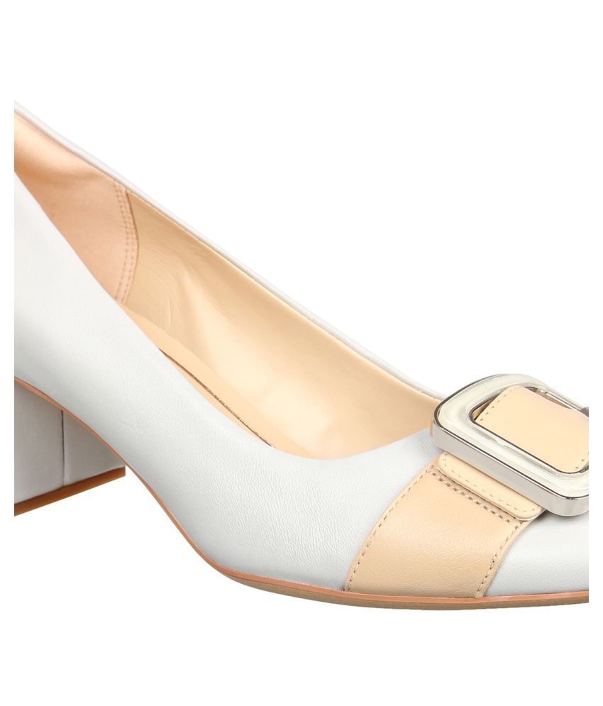 clarks blue heels