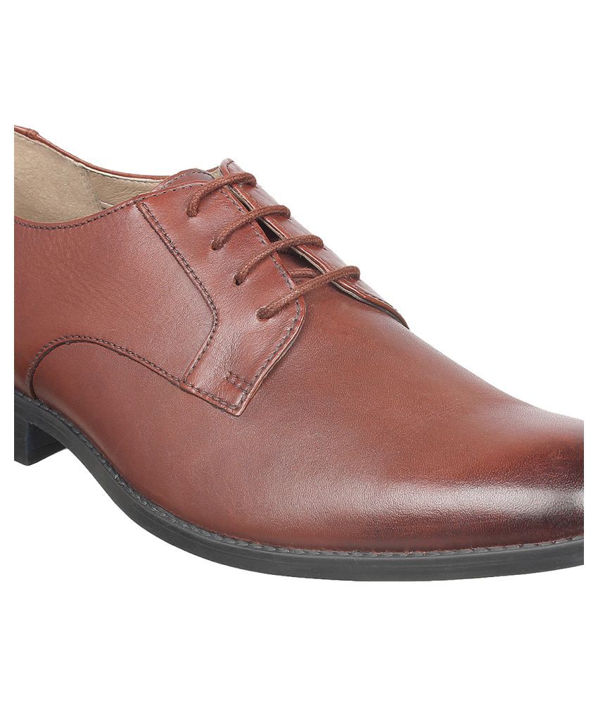 Clarks Derby Genuine Leather Brown Formal Shoes Price in India Buy