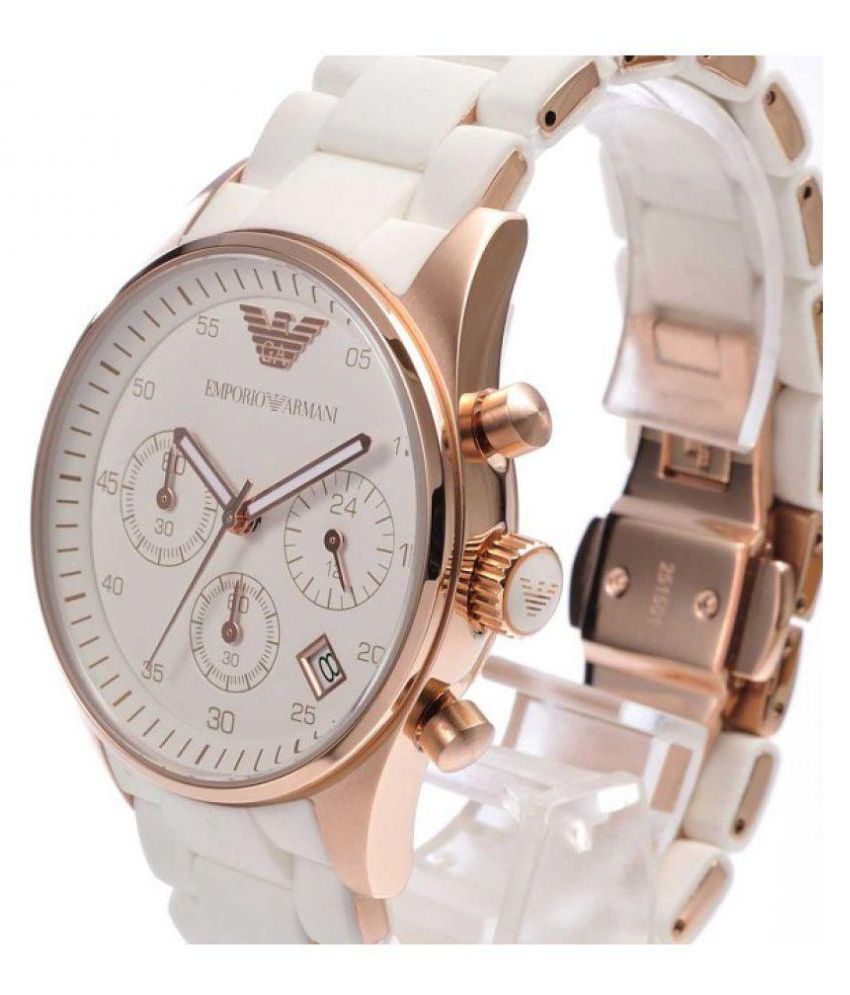 Timeless Couple, White Sportivo Chronograph Pair Watch Price in India ...