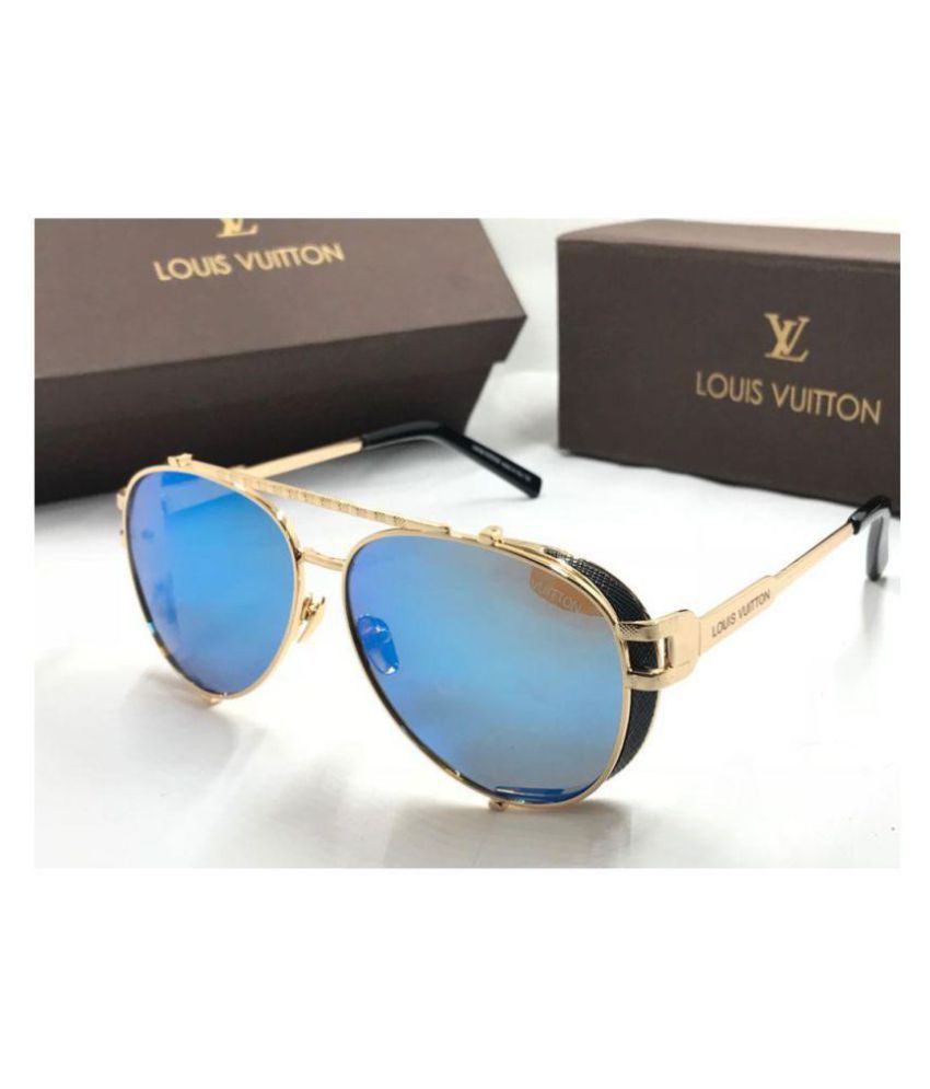 Aviator Sunglasses Louis Vuitton Blue In Metal :: Keweenaw Bay Indian ...