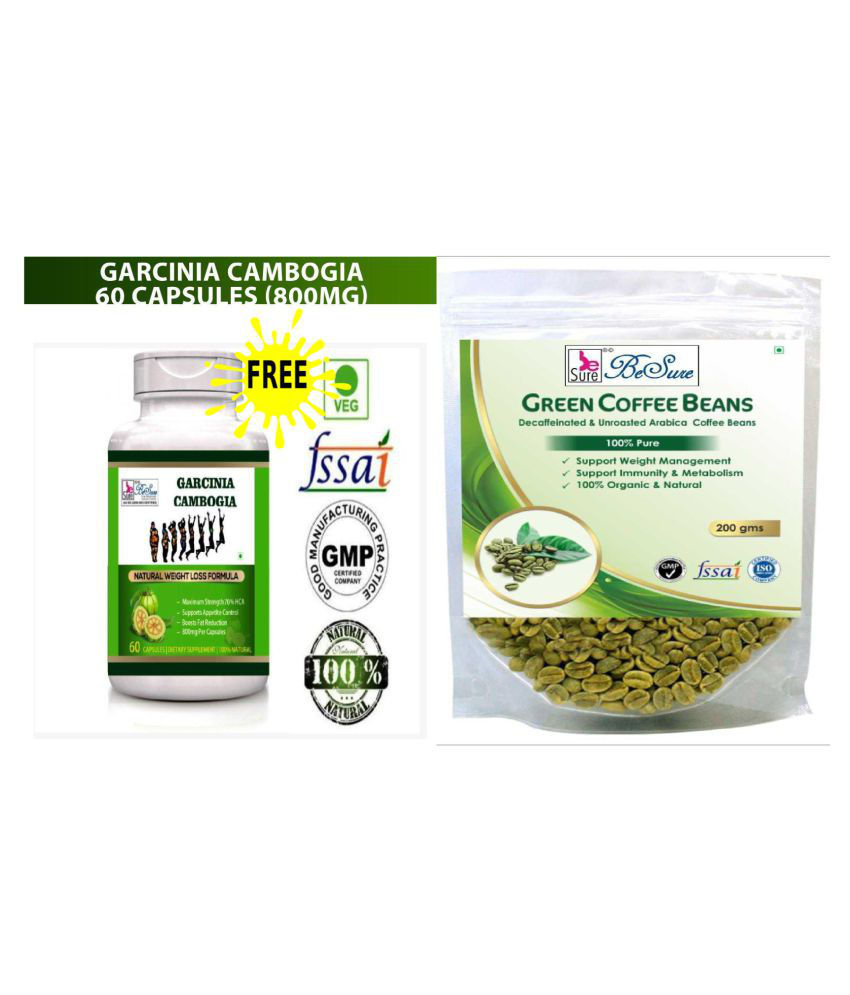     			BeSure Green Coffee Bean 200gm-Free Garcinia Cambogia 200 gm Unflavoured