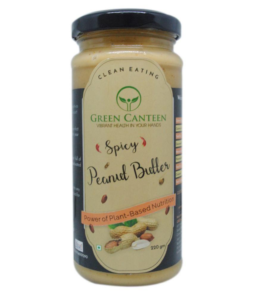 Green Canteen Spicy Peanut Butter Creamy 220 gm Buy Green Canteen
