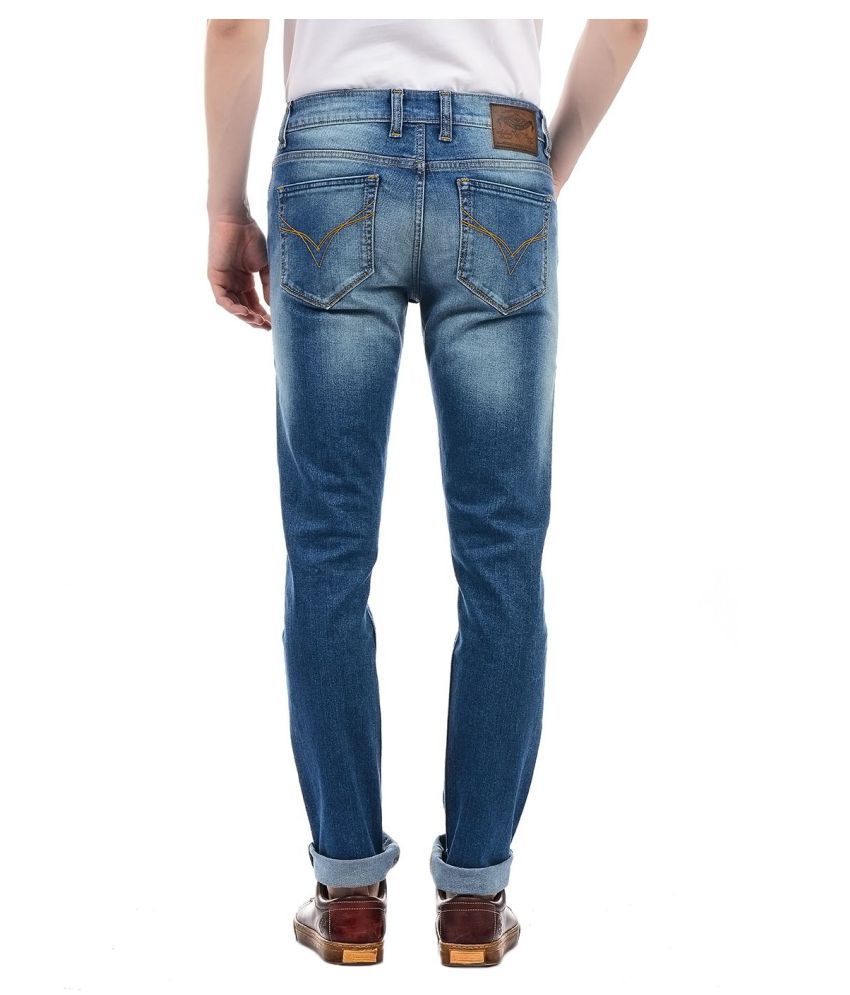 flying machine slim men blue jeans