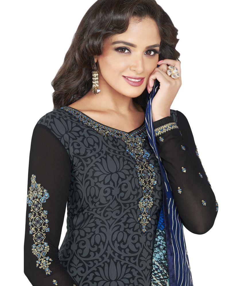 crepe gown india