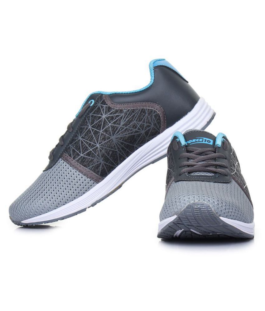 FORCE 10 By Liberty Gray Running Shoes Price in India- Buy FORCE 10 By ...