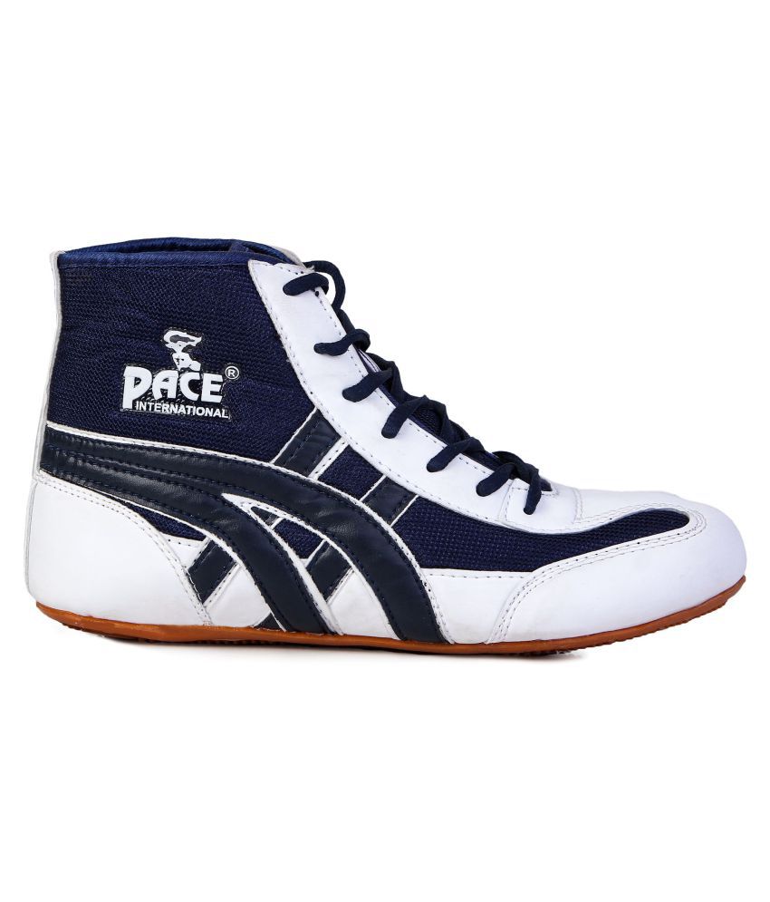 Pace International Kabaddi Shoes Navy Indoor Court Shoes - Buy Pace ...