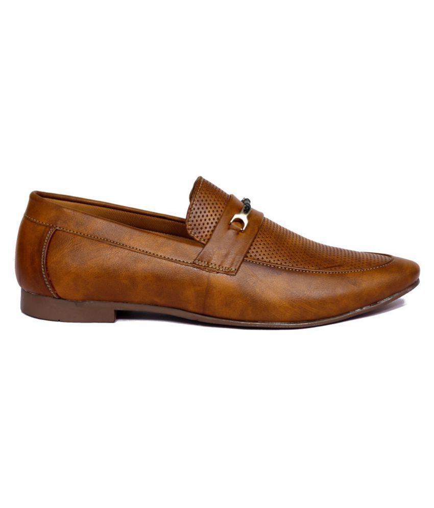 FRYE Tan Loafers - Buy FRYE Tan Loafers Online at Best Prices in India ...