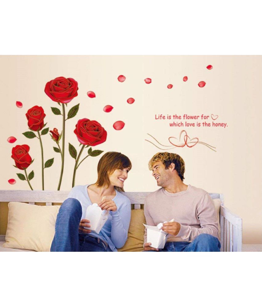     			Jaamso Royals Nature Romance & Love Sticker ( 120 x 75 cms )