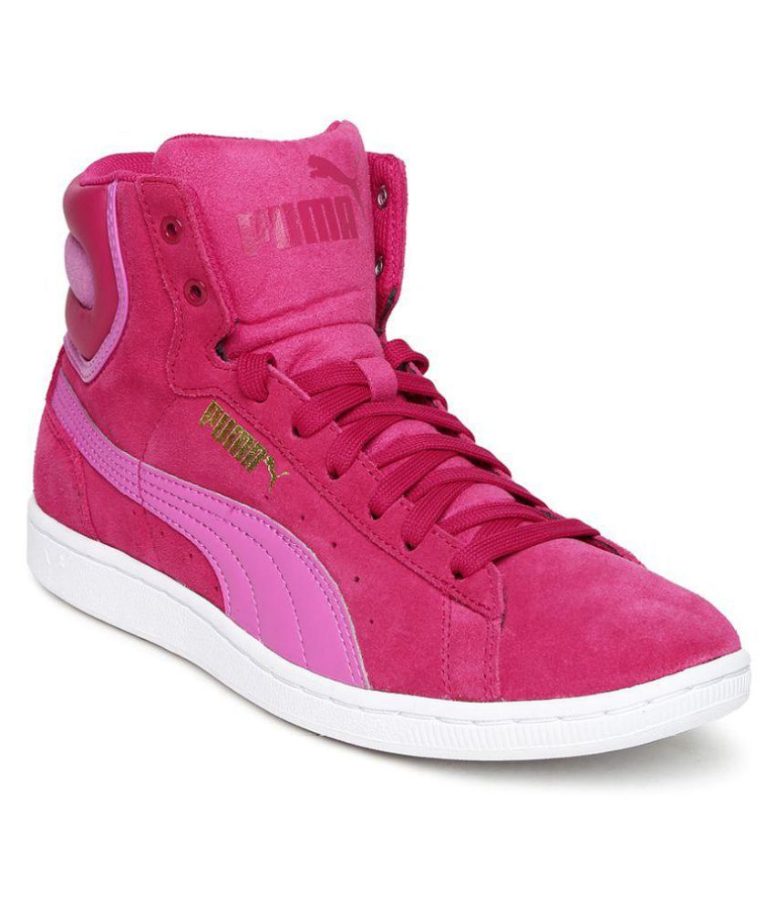 Puma Pink Casual Shoes Price in India- Buy Puma Pink Casual Shoes ...