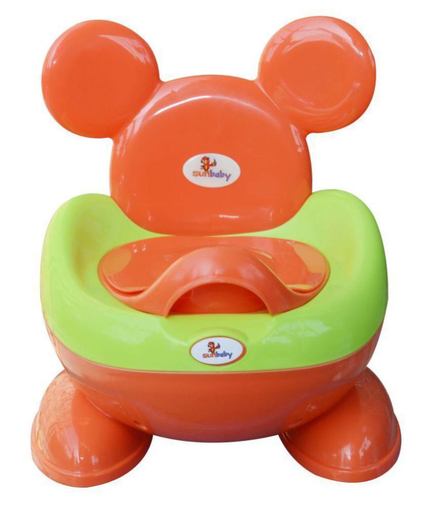 Sunbaby Orange Plastic Potty Chair Buy Sunbaby Orange Plastic Potty