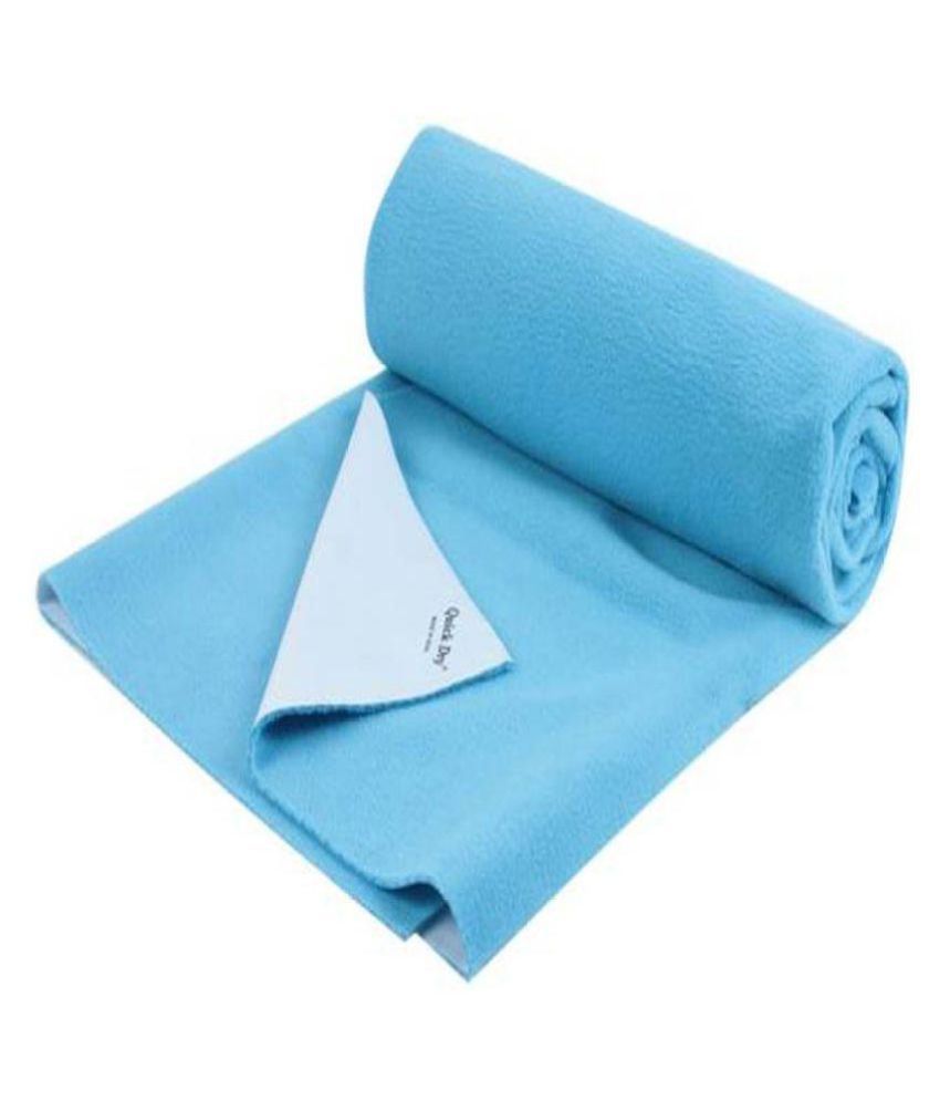     			Quick Dry Blue Laminated Waterproof Sheet ( 140 cm A- 100 cm - 1 pcs ) Rubber Sheet