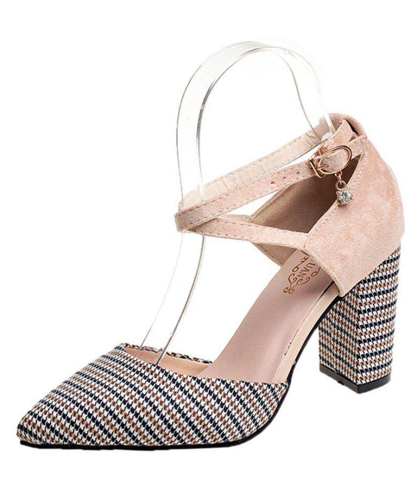 snapdeal block heels