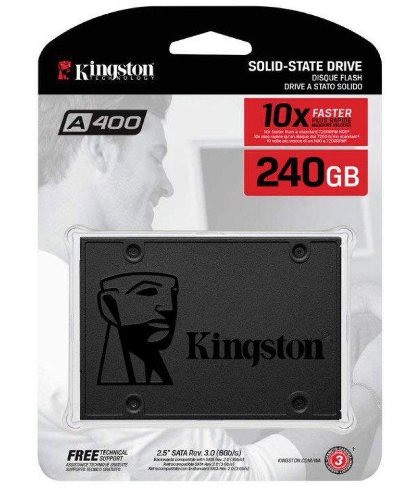 Как установить ssd kingston 240gb