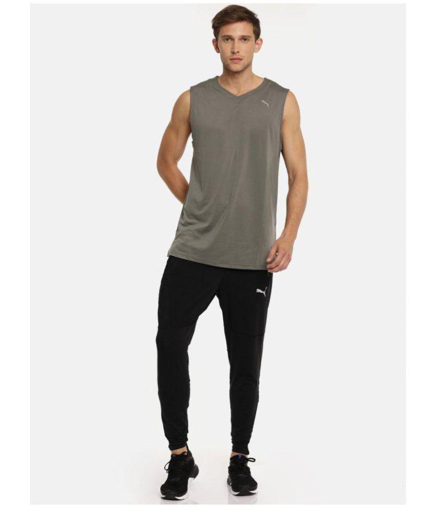 puma polyester joggers