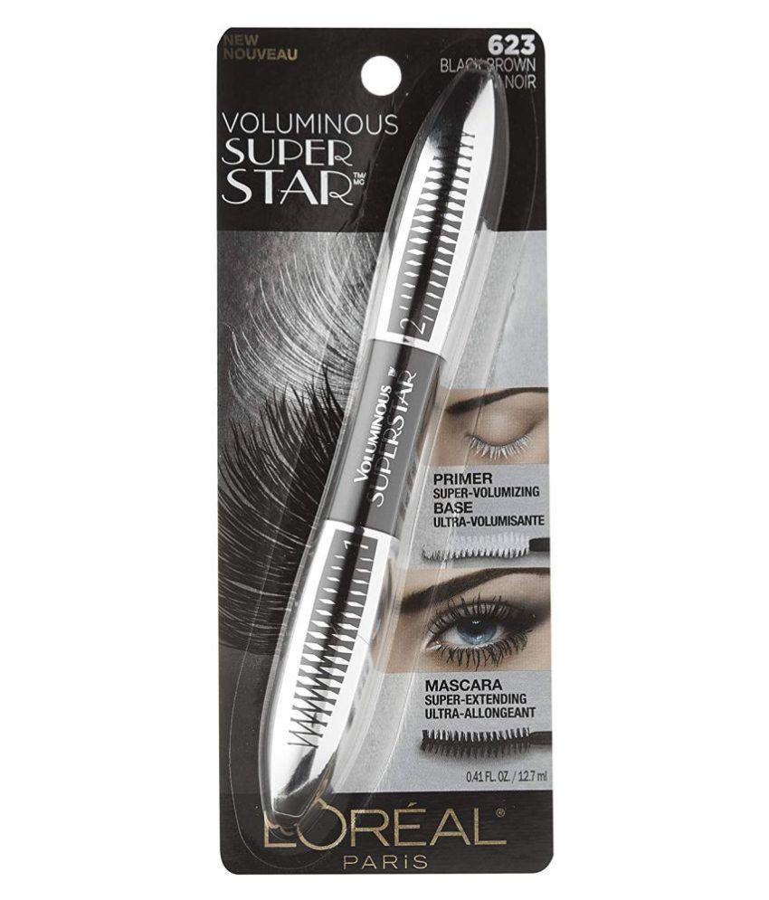 Loreal Paris Voluminous Superstar Mascara Black Brown ...