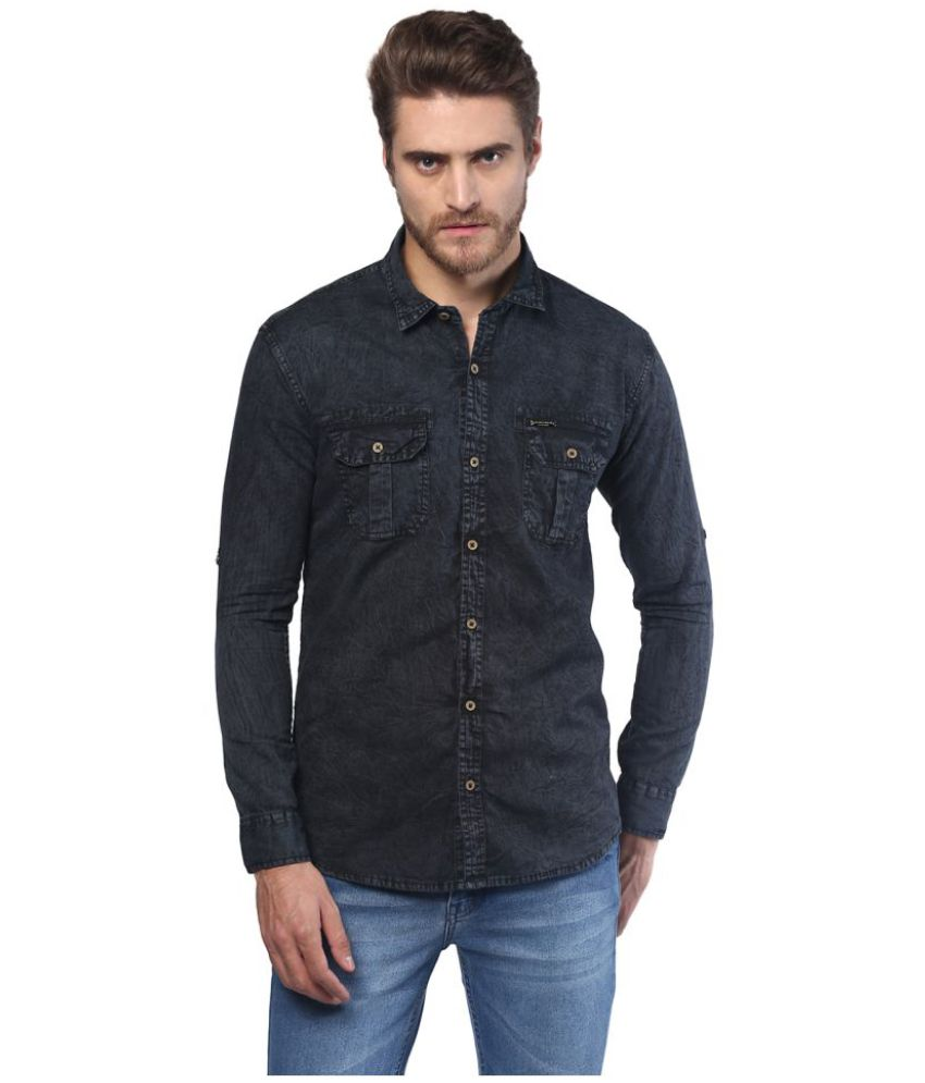     			Urbano Fashion Denim Shirt