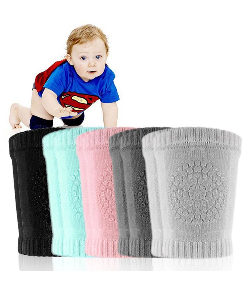 Newborn Baby Knee Pad Kid Safety Breathable Crawling Elbow Knee Protective Pad Price in India
