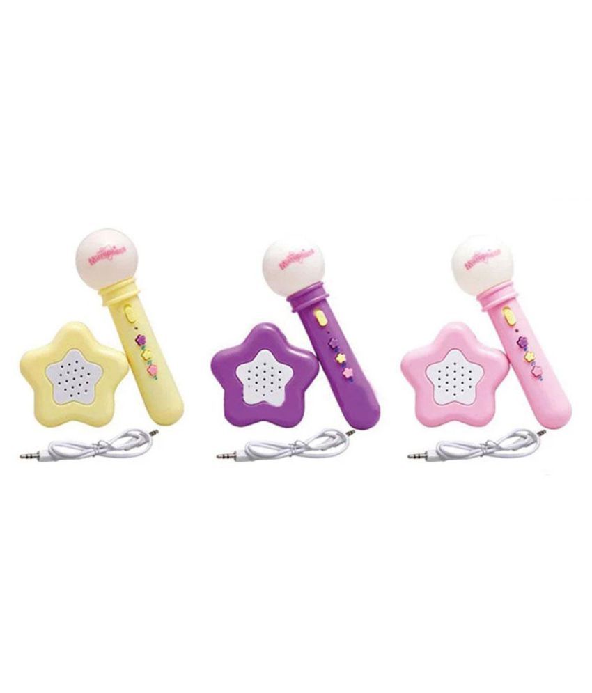 Wireless Microphone Singing Toy Musical Instrument Children Funny Music