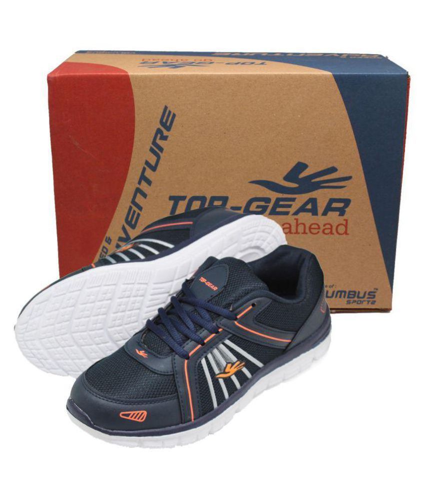 Top Gear By Columbus ES04 Blue Running Shoes Buy Top Top Gear By Columbus ES04 Blue Running Shoes Buy Top