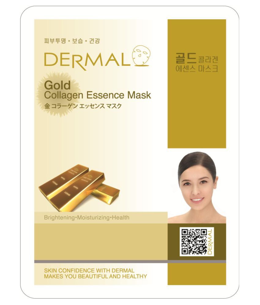 Dermal Dermal Gold Face Mask Masks 300 gm Pack of 5 Buy Dermal Dermal