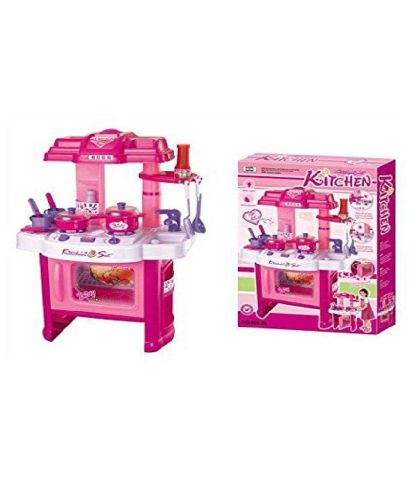 girls pink kitchen