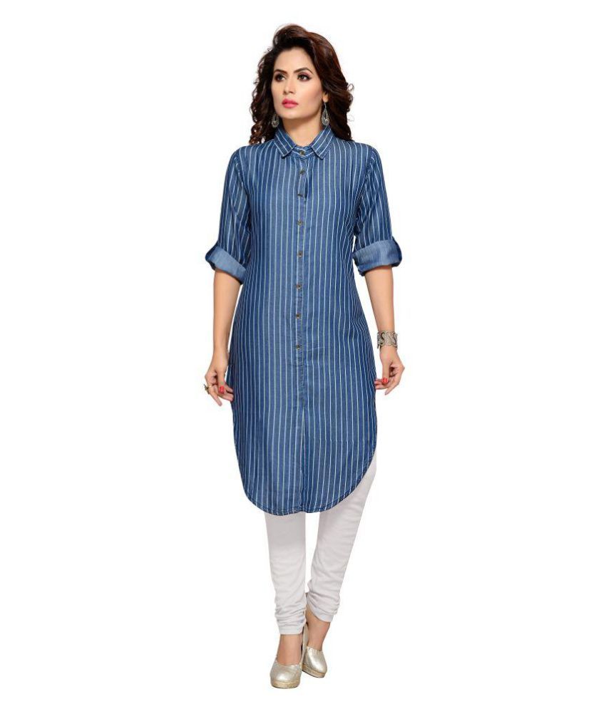 short shirt style kurti