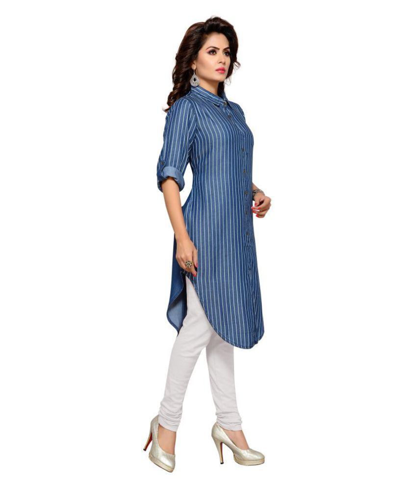 short shirt style kurti