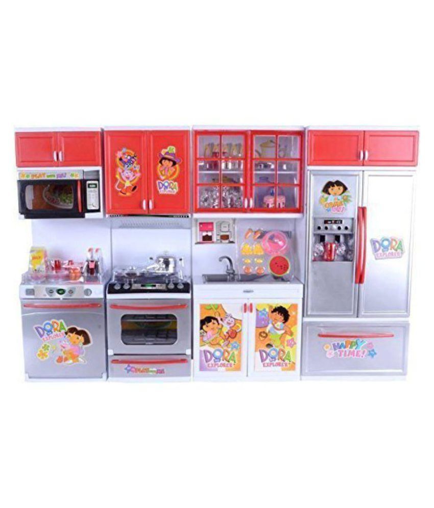 jvm luxury battery operated kitchen play set
