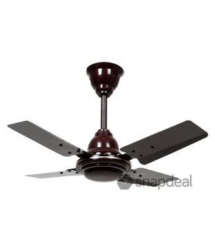 Sameer 24 Gati High Speed Ceiling Fan Brown Price In India Buy