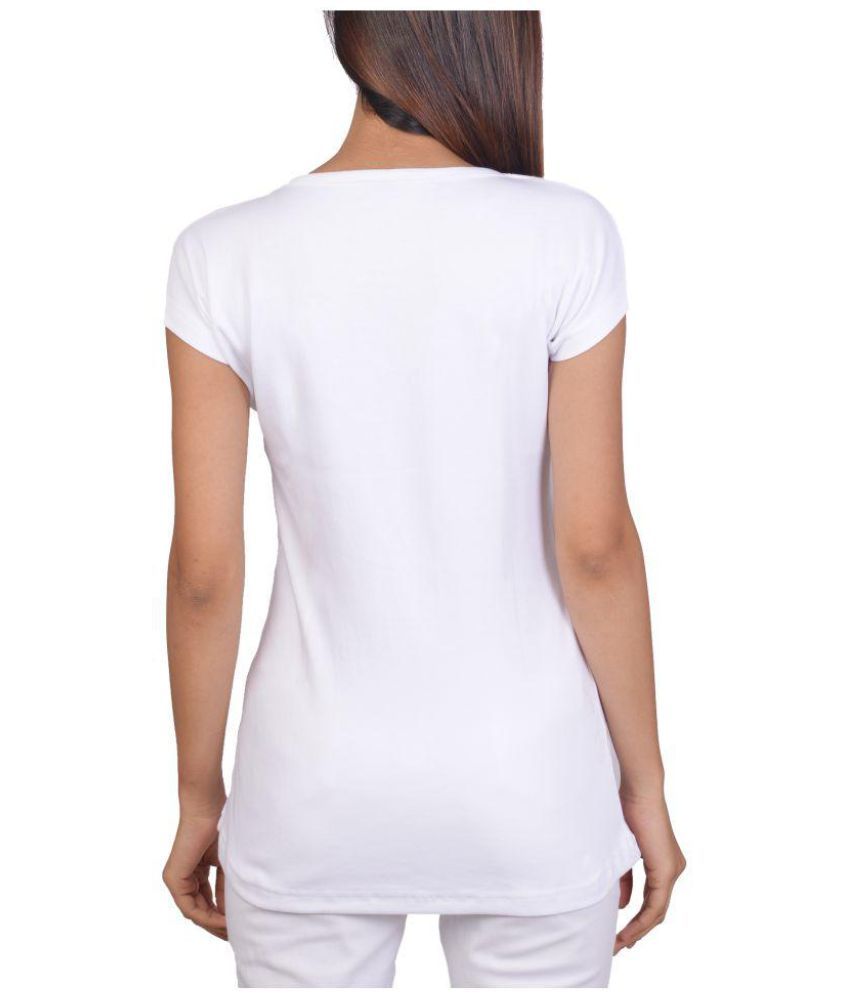 premium cotton white t shirt