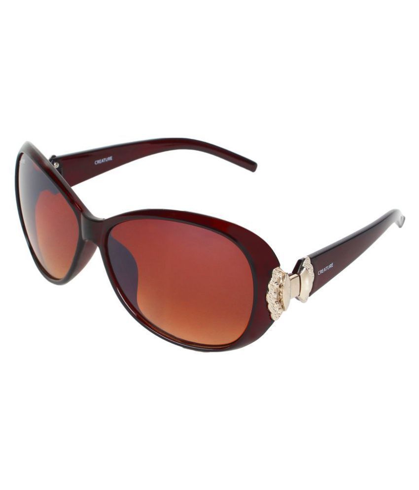 Creature Brown Bug Eye Sunglasses ( GAGA106 ) Buy Creature Brown Bug