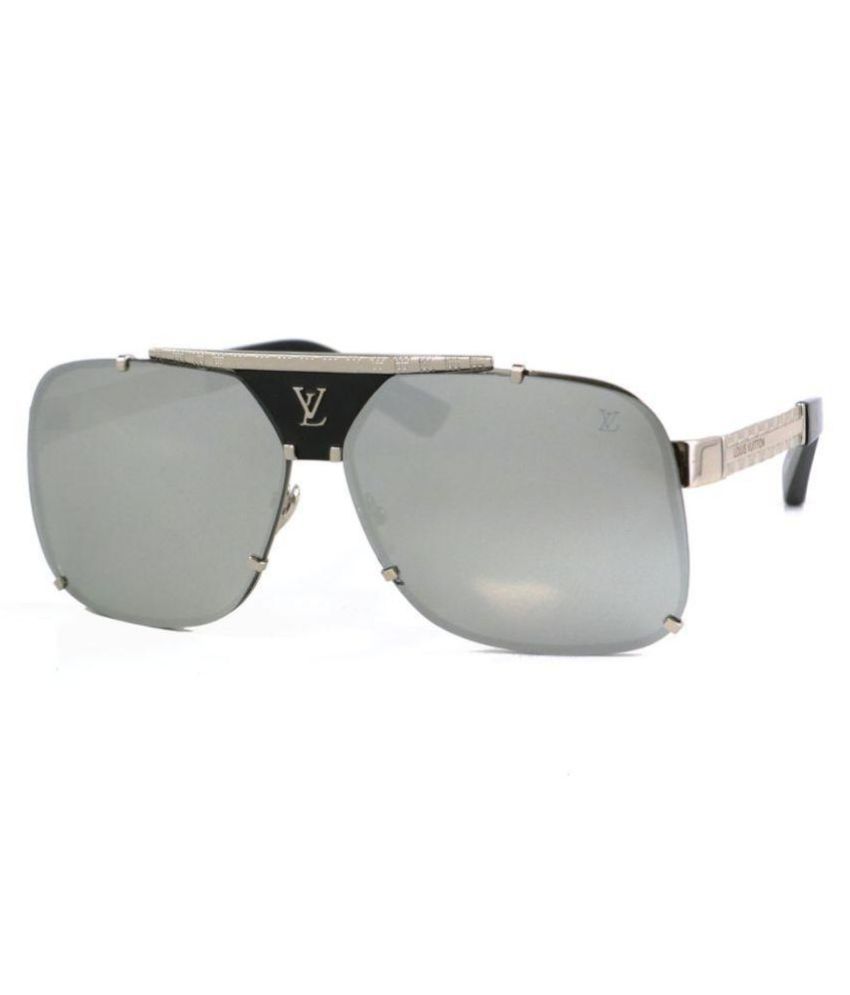 LOUIS VUITTON SUNGLASSES Silver Square Sunglasses ( L5996 ) - Buy LOUIS VUITTON SUNGLASSES ...