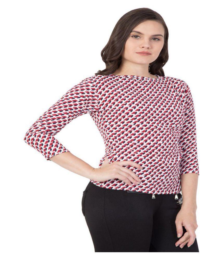 Avr Fashions Crepe Regular Tops Multicolor Buy Avr Fashions Crepe