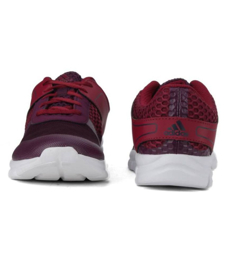 womens red training shoes