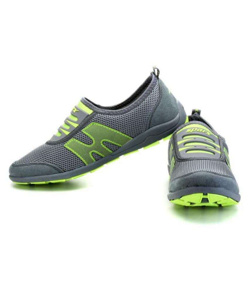 grey walking trainers