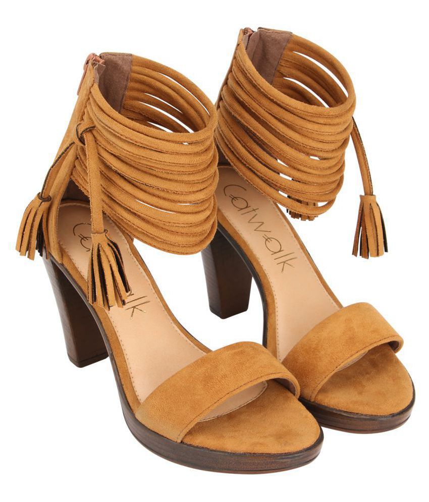 cheap tan flats