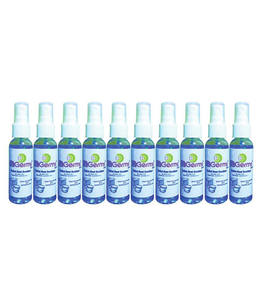 D Germs Toilet Seat Sanitizers 50 ml Pack of 10 Buy D Germs Toilet