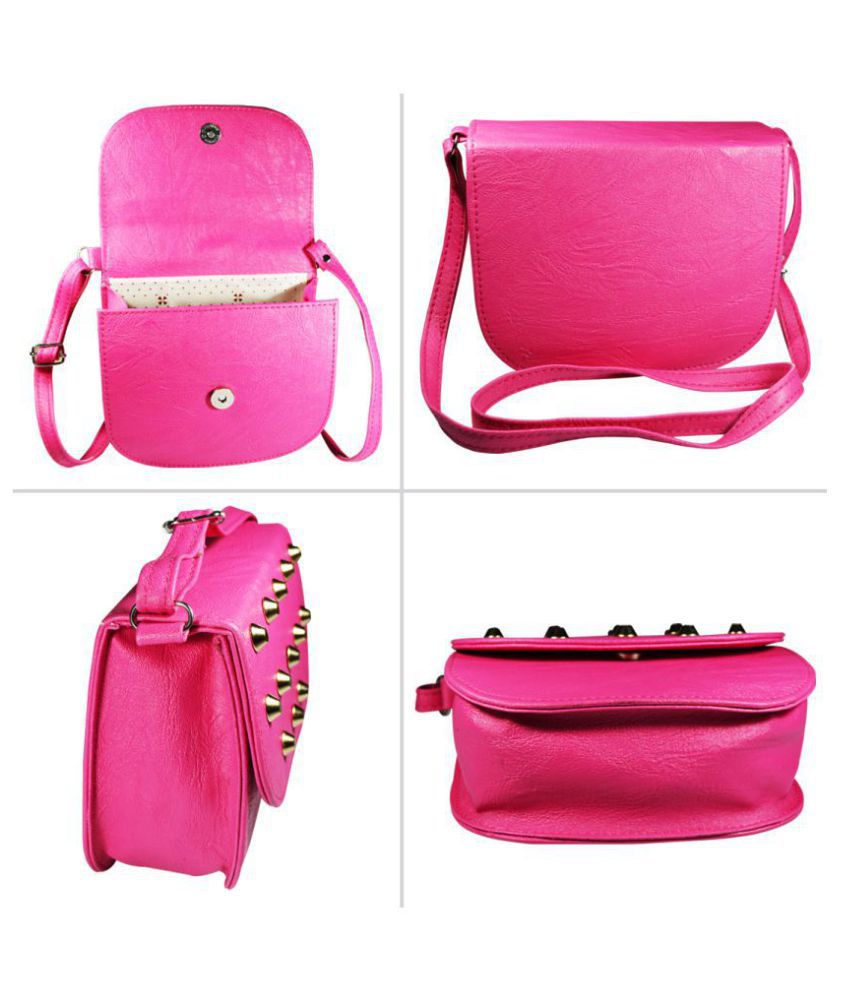 Adbeni Stylish Sling Bag For Girls (Pink): Buy Online at Best Price in India - Snapdeal