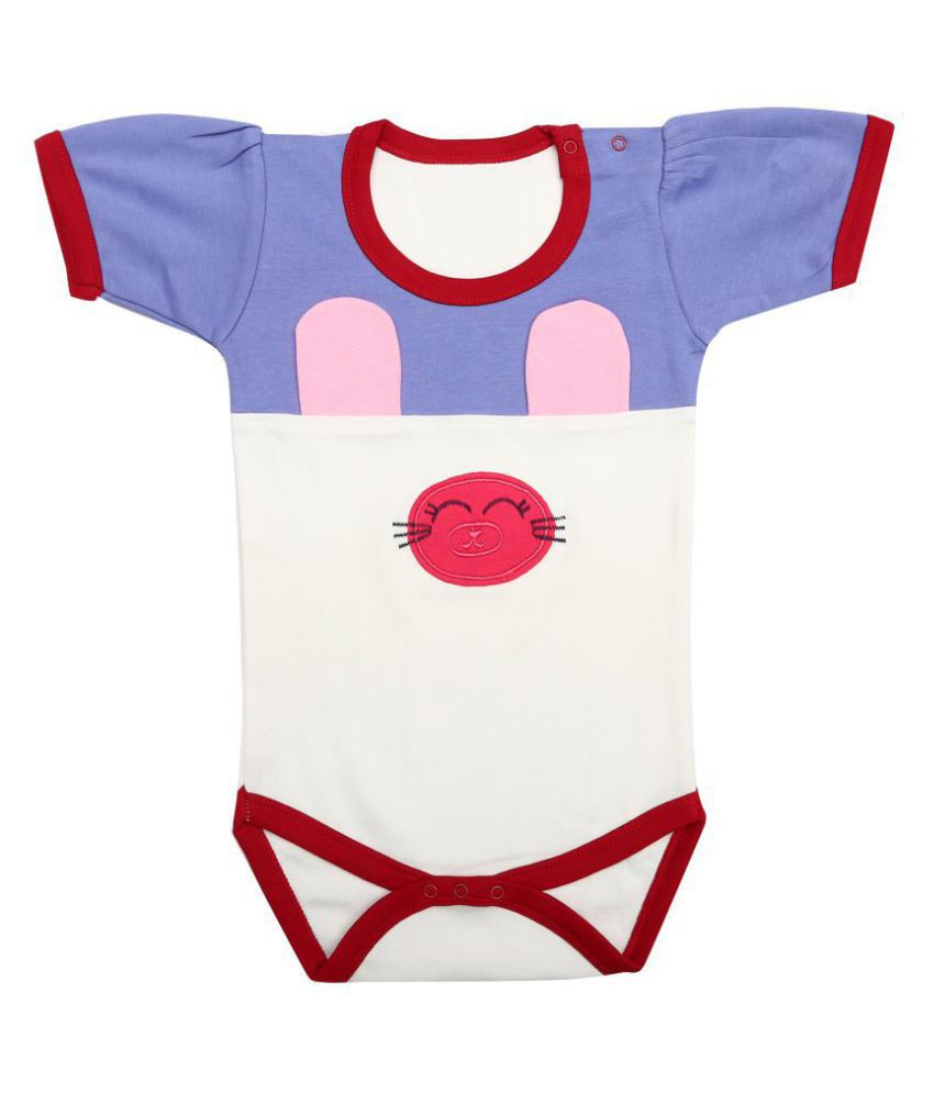     			Kaboos Multicoloured Bodysuit for Baby Girls