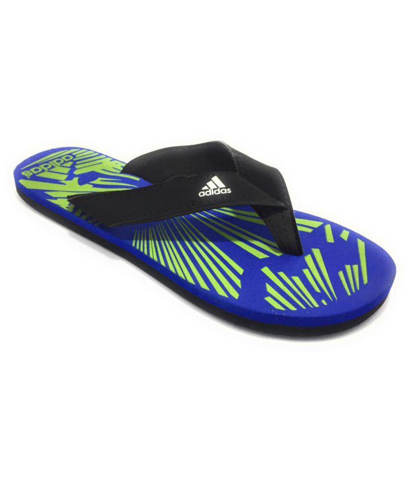 adidas brizo 3.0 blue slippers
