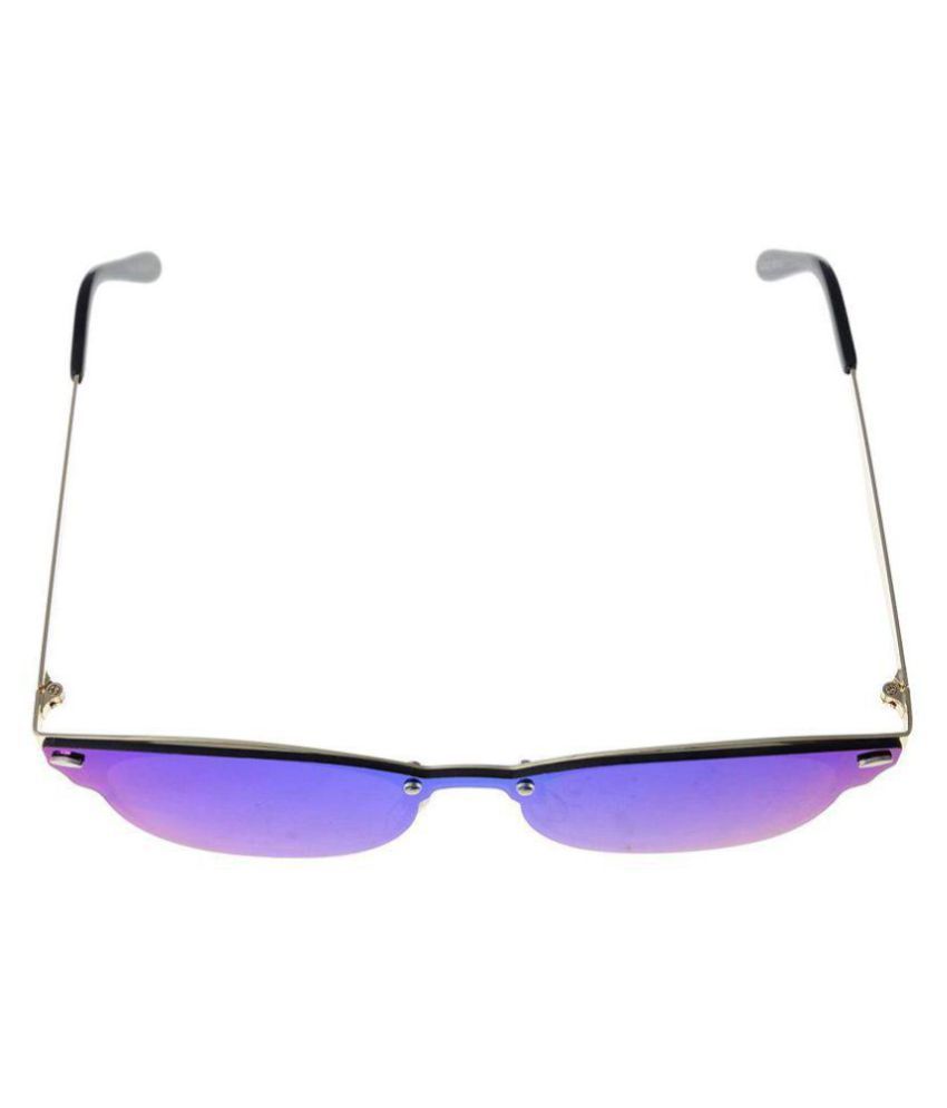 Aneri High Fashion World Blue Rectangle Sunglasses ( G009 ) Buy Aneri
