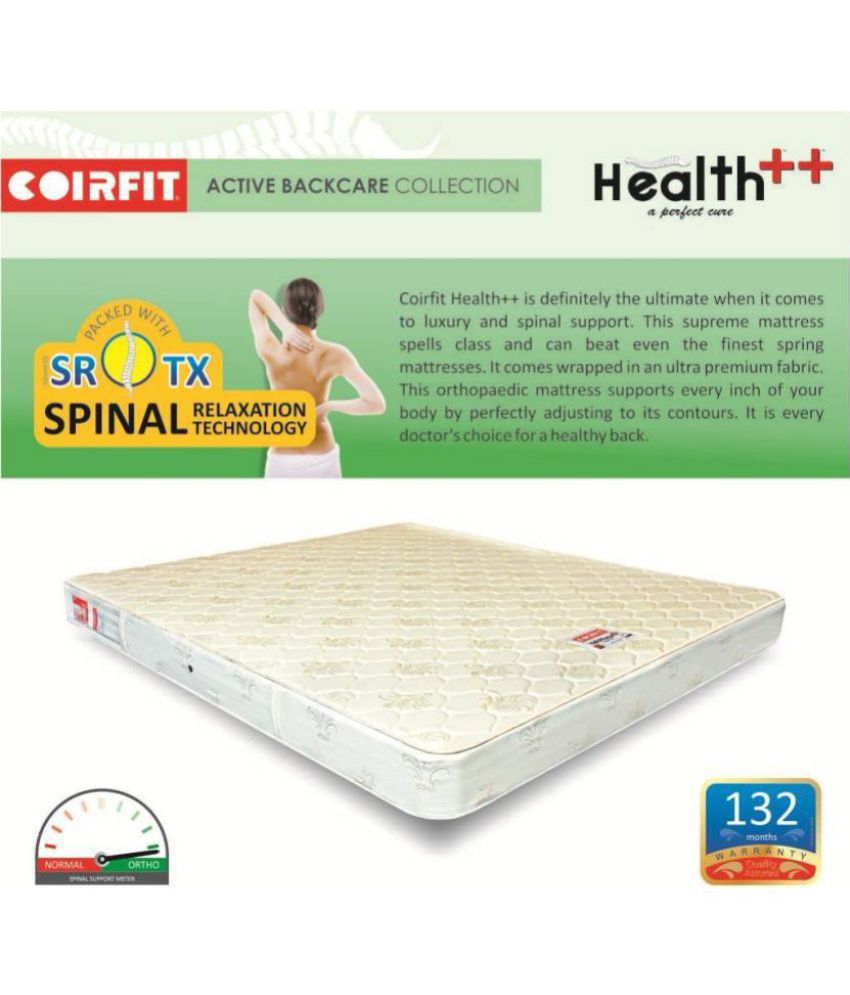 Coirfit Health ++ 13 cm(5 in) Coir Mattress Buy Coirfit Health ++ 13 cm(5 in) Coir Mattress