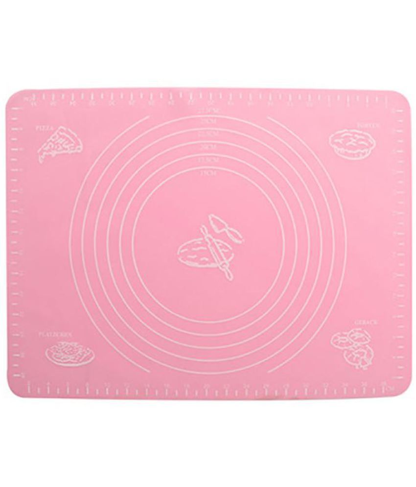 Kitchen Silicone Rolling Dough Mat Fondant Pastry Non Stick Pad